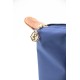 Silver Polo Μπλε Ματ Ταμπά Γυναικεία Τσάντα ώμου