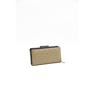 Silver Polo Χάλκινο ανάγλυφο Γυναικείο Πορτοφόλι & Θήκη για κάρτες με τρεις θήκες