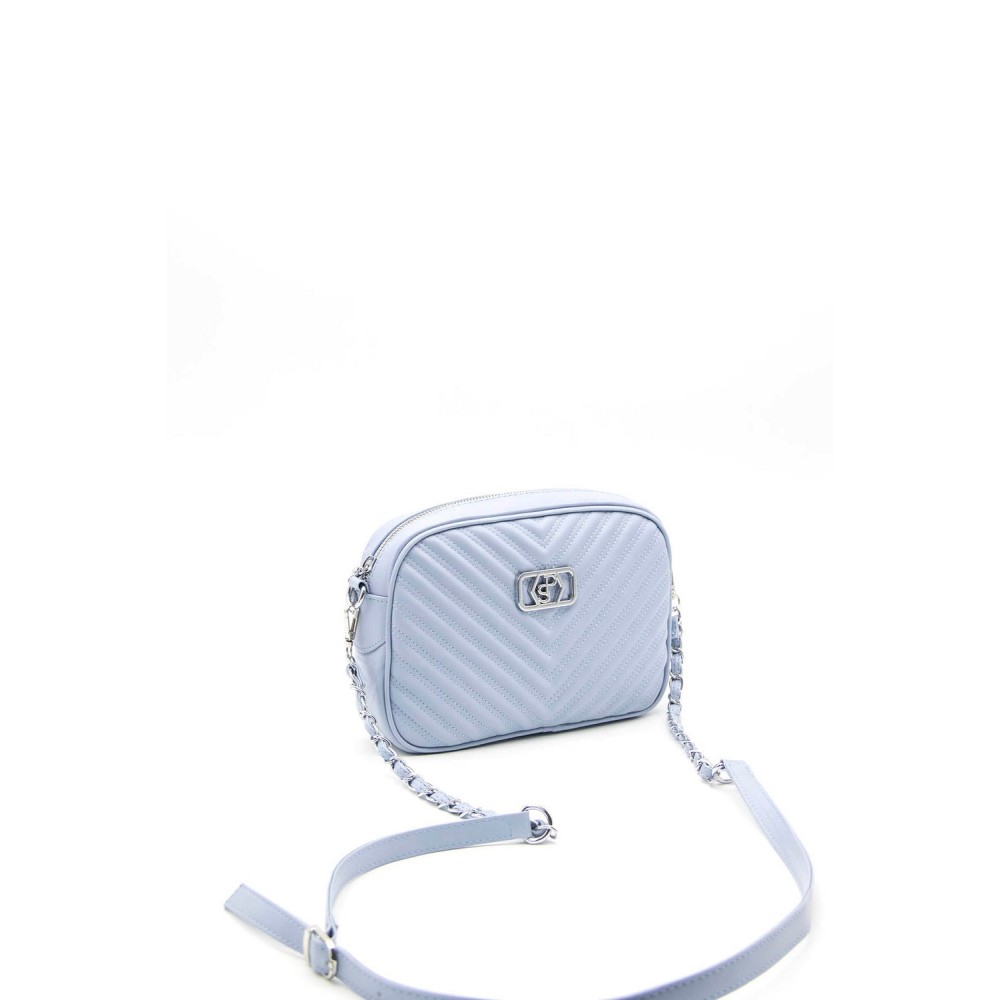 Silver Polo Γαλάζια Γυναικεία Τσάντα χιαστί μονής θήκης SP1041-12