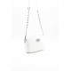 Silver Polo Λευκή Γυναικεία Τσάντα χιαστί μονής θήκης SP1041-11
