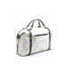 Silver Polo Λευκή Γυναικεία τσάντα ταξιδιού χειρός μονής θήκης SP1064-2