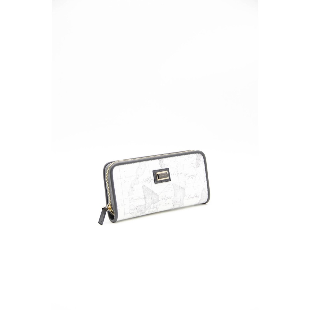 Silver Polo Λευκό Γυναικείο Πορτοφόλι & Θήκη για κάρτες με τρεις θήκες SP665-4