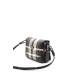 Silver Polo Μαύρη-Μπεζ Γυναικεία Tσάντα χιαστί/Messenger με πέντε θήκες SP784-1
