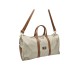 Silver Polo Μπεζ-Ταμπά Γυναικεία τσάντα ταξιδιού μονής θήκης SP1067-3 23x50x28