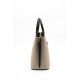 Silver Polo Nut Μαύρη Γυναικεία τσάντα χειρός με τρεις θήκες SP924-7