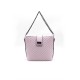 Silver Polo Ροζ Γυναικεία τσάντα χιαστί με τρεις θήκες SP1065-5